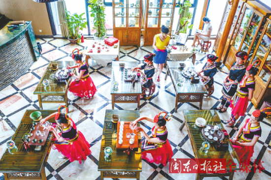 白茶茶艺展演