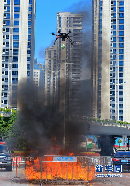 無人機消防