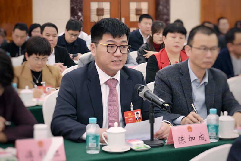 福建省人大代表陈加成建言海洋经济与设施农业高质量发展